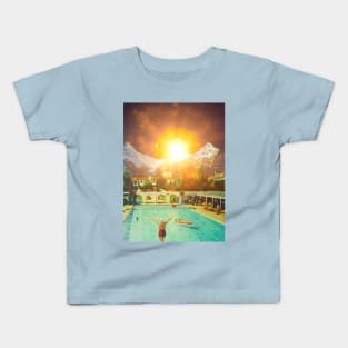 Sun Salutation... Kids T-Shirt